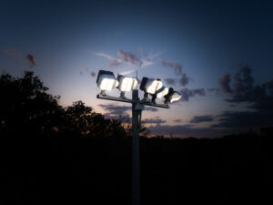 New Sports Lighting on Soccer Field in London, ON