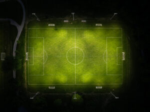 New Sports Lighting on Soccer Field in London, ON